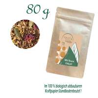 Standbodenbeutel Medium Plus, Kraftpapier, aluminiumfrei, Inhalt 80 g