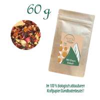 Standbodenbeutel Medium, Kraftpapier, Inhalt 60 g