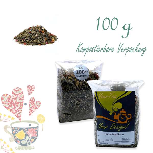 Grüner Tee Sencha Erdbeere-Trüffel DROWN IN TEA
