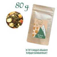 Standbodenbeutel Medium Plus, Kraftpapier, aluminiumfrei, Inhalt 80 g