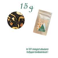 Standbodenbeutel Mini, Kraftpapier, Inhalt 15 g