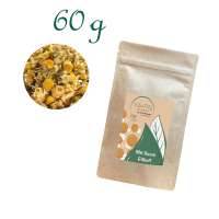 Standbodenbeutel Medium, Kraftpapier, aluminium, Inhalt 60 g