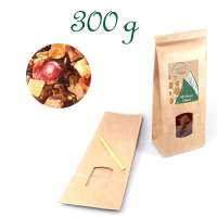 Blockbodenbeutel Big, Kraftpapier, Inhalt 300 g