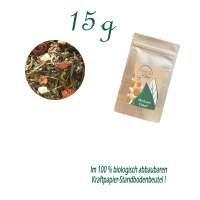 Standbodenbeutel Mini, Kraftpapier, Inhalt 15 g