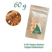 Standbodenbeutel Medium, Kraftpapier, Inhalt 60 g