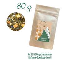 Standbodenbeutel Medium Plus, Kraftpapier, aluminiumfrei, Inhalt 80 g