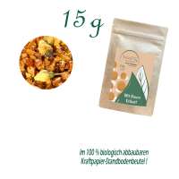 Standbodenbeutel Extra Small, Kraftpapier, Inhalt 15 g