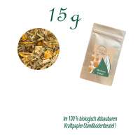 Standbodenbeutel Mini, Kraftpapier, Inhalt 15 g