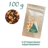 Standbodenbeutel Big, Kraftpapier, aluminiumfrei, Inhalt 100 g