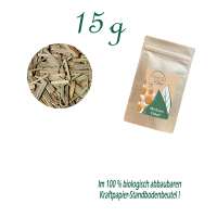 Standbodenbeutel Mini, Kraftpapier, Inhalt 15 g