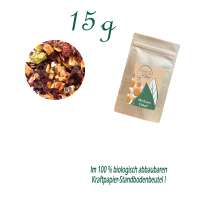 Standbodenbeutel Mini, Kraftpapier, Inhalt 15 g