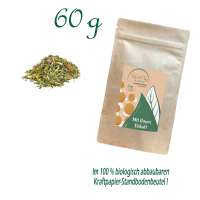 Standbodenbeutel Medium, Kraftpapier, Inhalt 60 g