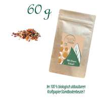 Standbodenbeutel Medium, Kraftpapier, Inhalt 60 g