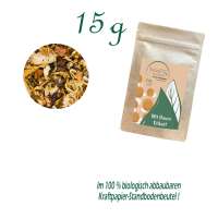 Standbodenbeutel Extra Small, Kraftpapier, Inhalt 15 g