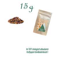 Standbodenbeutel Mini, Kraftpapier, Inhalt 15 g