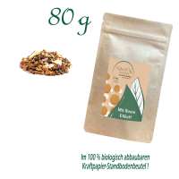 Standbodenbeutel Medium Plus, Kraftpapier, aluminiumfrei, Inhalt 80 g