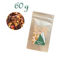 Standbodenbeutel Medium, Kraftpapier, aluminium, Inhalt 60 g