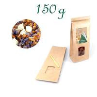 Blockbodenbeutel Medium, Kraftpapier, Inhalt 150 g