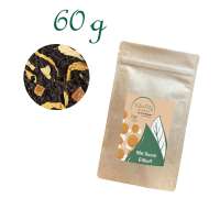 Standbodenbeutel Medium, Kraftpapier, aluminium, Inhalt 60 g