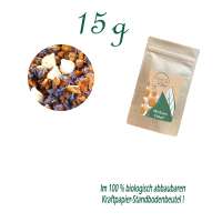 Standbodenbeutel Mini, Kraftpapier, Inhalt 15 g