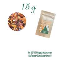 Standbodenbeutel Mini, Kraftpapier, Inhalt 15 g