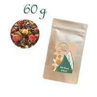 Standbodenbeutel Medium, Kraftpapier, aluminium, Inhalt 60 g