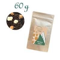 Standbodenbeutel Medium, Kraftpapier, aluminium, Inhalt 60 g