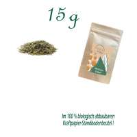 Standbodenbeutel Mini, Kraftpapier, Inhalt 15 g