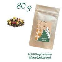 Standbodenbeutel Medium Plus, Kraftpapier, aluminiumfrei, Inhalt 80 g