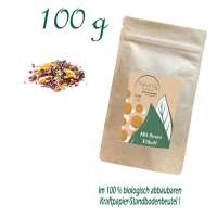 Standbodenbeutel Big, Kraftpapier, aluminiumfrei, Inhalt 100 g