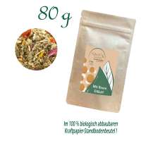 Standbodenbeutel Medium Plus, Kraftpapier, aluminiumfrei, Inhalt 80 g