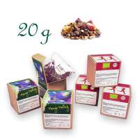 Faltschachtel, Recyclingkarton, Inhalt 20 g