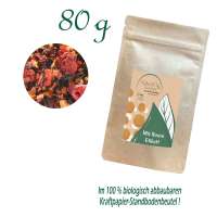 Standbodenbeutel Medium Plus, Kraftpapier, aluminiumfrei, Inhalt 80 g