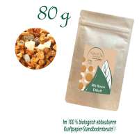 Standbodenbeutel Medium Plus, Kraftpapier, aluminiumfrei, Inhalt 80 g
