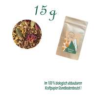 Standbodenbeutel Mini, Kraftpapier, Inhalt 15 g