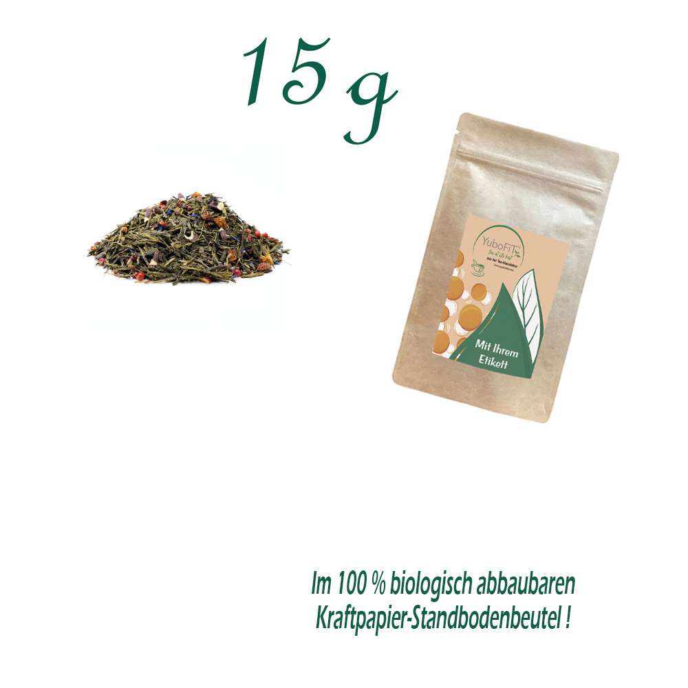 Grüner Tee Sencha Erdbeere-Trüffel DROWN IN TEA