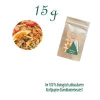 Standbodenbeutel Mini, Kraftpapier, Inhalt 15 g