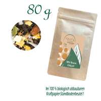 Standbodenbeutel Medium Plus, Kraftpapier, aluminiumfrei, Inhalt 80 g
