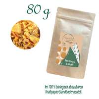 Standbodenbeutel Medium Plus, Kraftpapier, aluminiumfrei, Inhalt 80 g