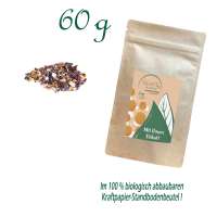 Standbodenbeutel Medium, Kraftpapier, Inhalt 60 g