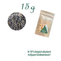 Standbodenbeutel Mini, Kraftpapier, Inhalt 15 g