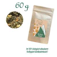 Standbodenbeutel Medium, Kraftpapier, Inhalt 60 g