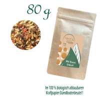 Standbodenbeutel Medium Plus, Kraftpapier, aluminiumfrei, Inhalt 80 g