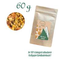 Standbodenbeutel Medium, Kraftpapier, Inhalt 60 g