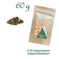 Standbodenbeutel Medium, Kraftpapier, Inhalt 60 g