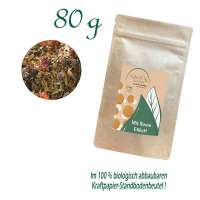 Standbodenbeutel Medium Plus, Kraftpapier, aluminiumfrei, Inhalt 80 g