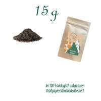 Standbodenbeutel Mini, Kraftpapier, Inhalt 15 g