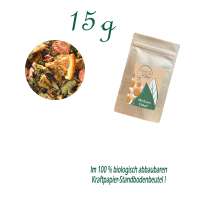 Standbodenbeutel Mini, Kraftpapier, Inhalt 15 g