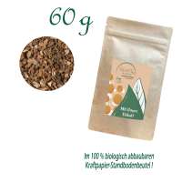 Standbodenbeutel Medium, Kraftpapier, Inhalt 60 g