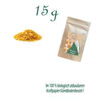 Standbodenbeutel Mini, Kraftpapier, Inhalt 15 g